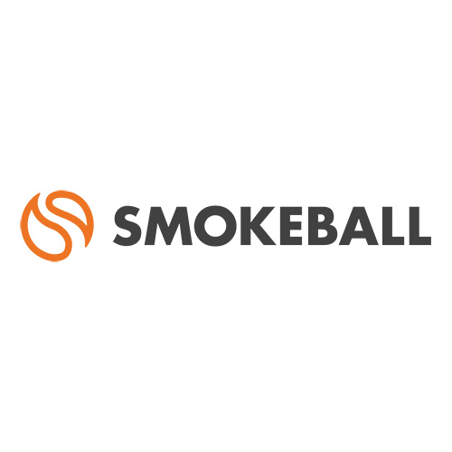 smokeball logo on white background